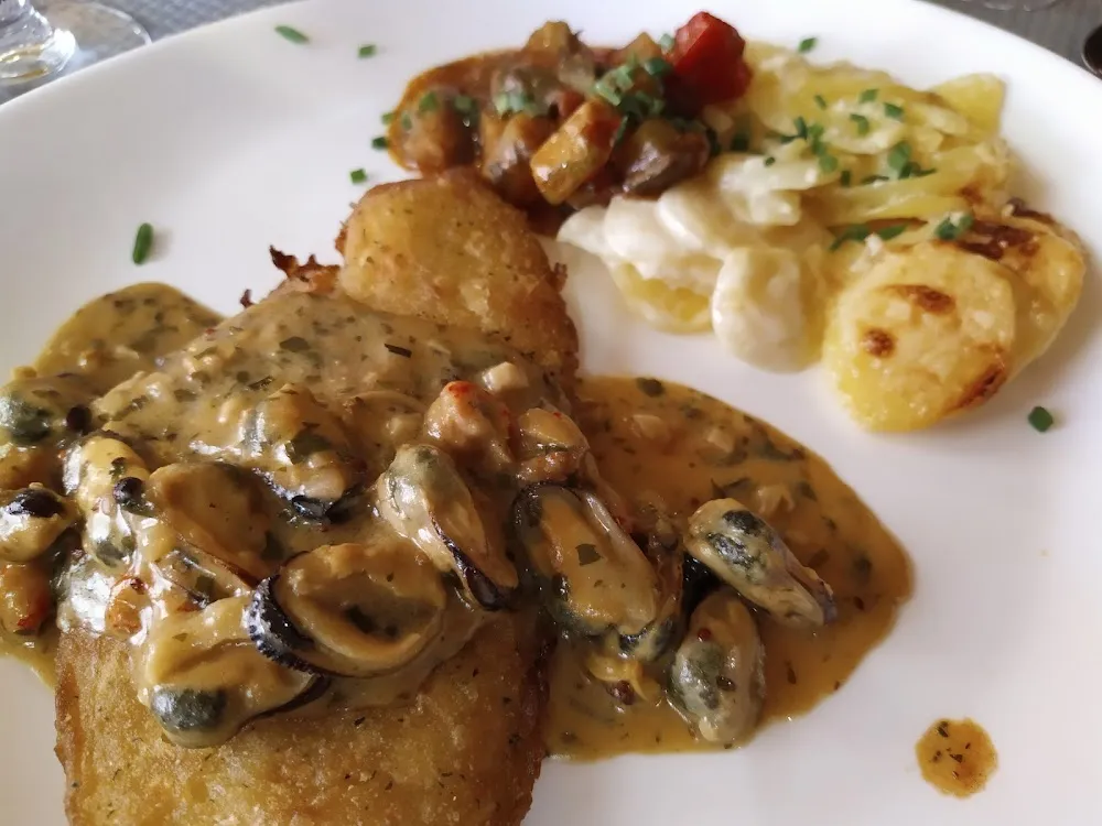 Filet de Limande Pané Sauce Bisque